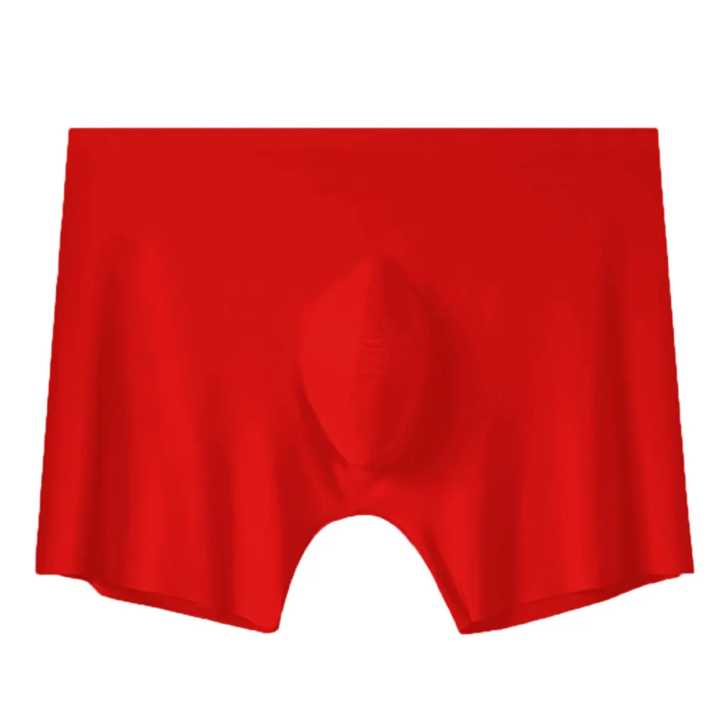 Underwear Comfortable Boxer Briefs Silk Integrated Underpants