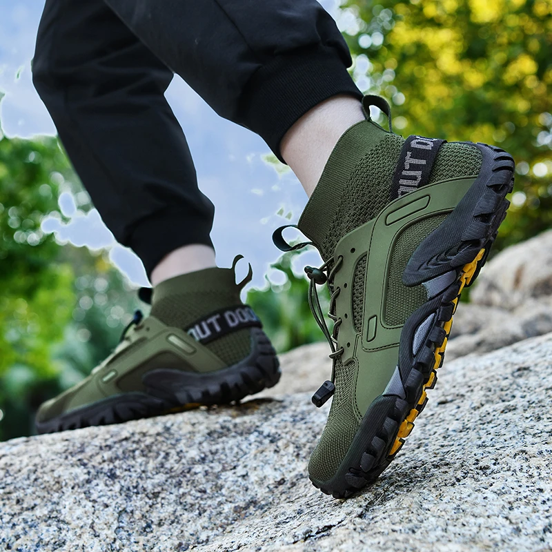 

2022 PALDelphin Outdoor Hiking Moutain Casual Shoes for Men Women Soft Breathable Walking Running Sock Training Sneakers Tennis