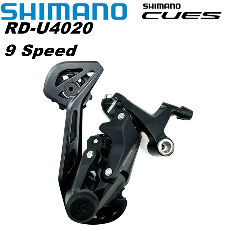 SHIMANO CUES 9-скоростной RD-U4020 MTB велосипедный задний переключатель 1x9s для горного