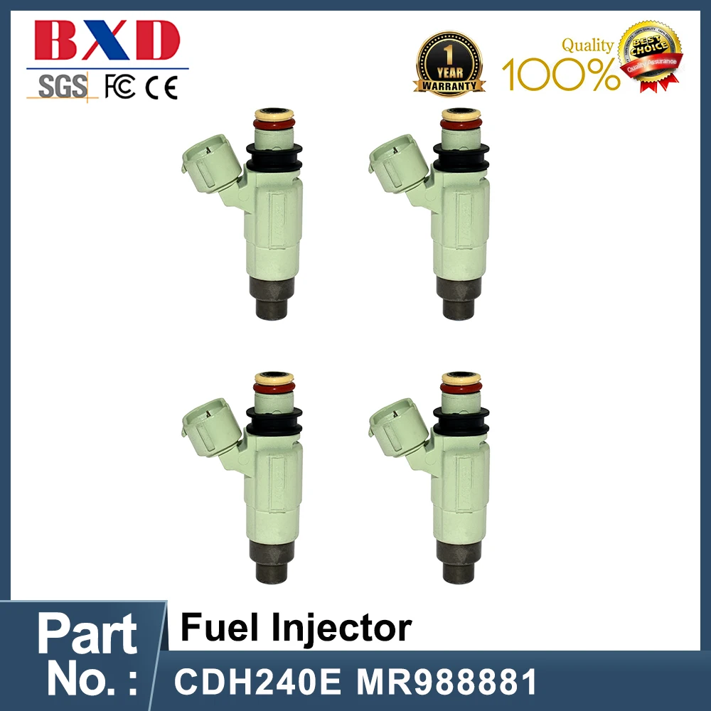 1/4 шт. топливный инжектор CDH240E MR988881 для Mitsubishi Outlander 2.4L 2003