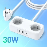 new 30w desktop charger power strip charging station fast charger for iphone 13 12 xiaomi samsung laptop