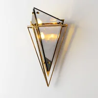 Postmodern Led Wall Lamp Nordic Ins Designer Glass For Living Room Bedroom Corridor Decor Light Nordic Home Indoor Bedside