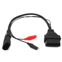 3 pin to 16 pin obd2 adapter connector diagnostic cable for fiat for alfa lancia