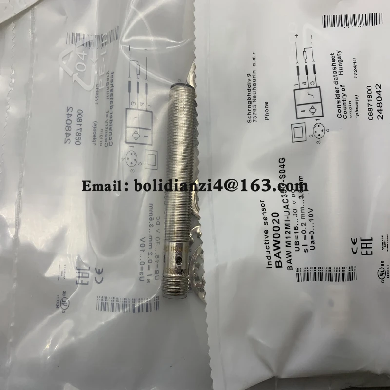 Быстрая доставка Новый датчик BAW004C BAW M12MI-UAC35C-S04G на складе
