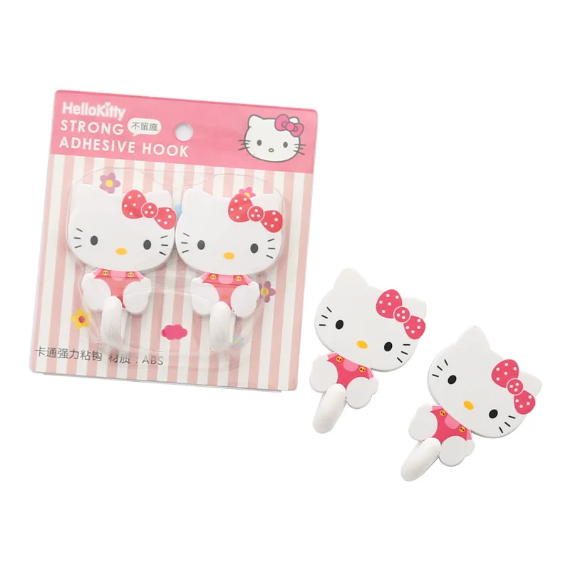 

Крючки для одежды Sanrioed Kawaii Kitty на клейкой основе