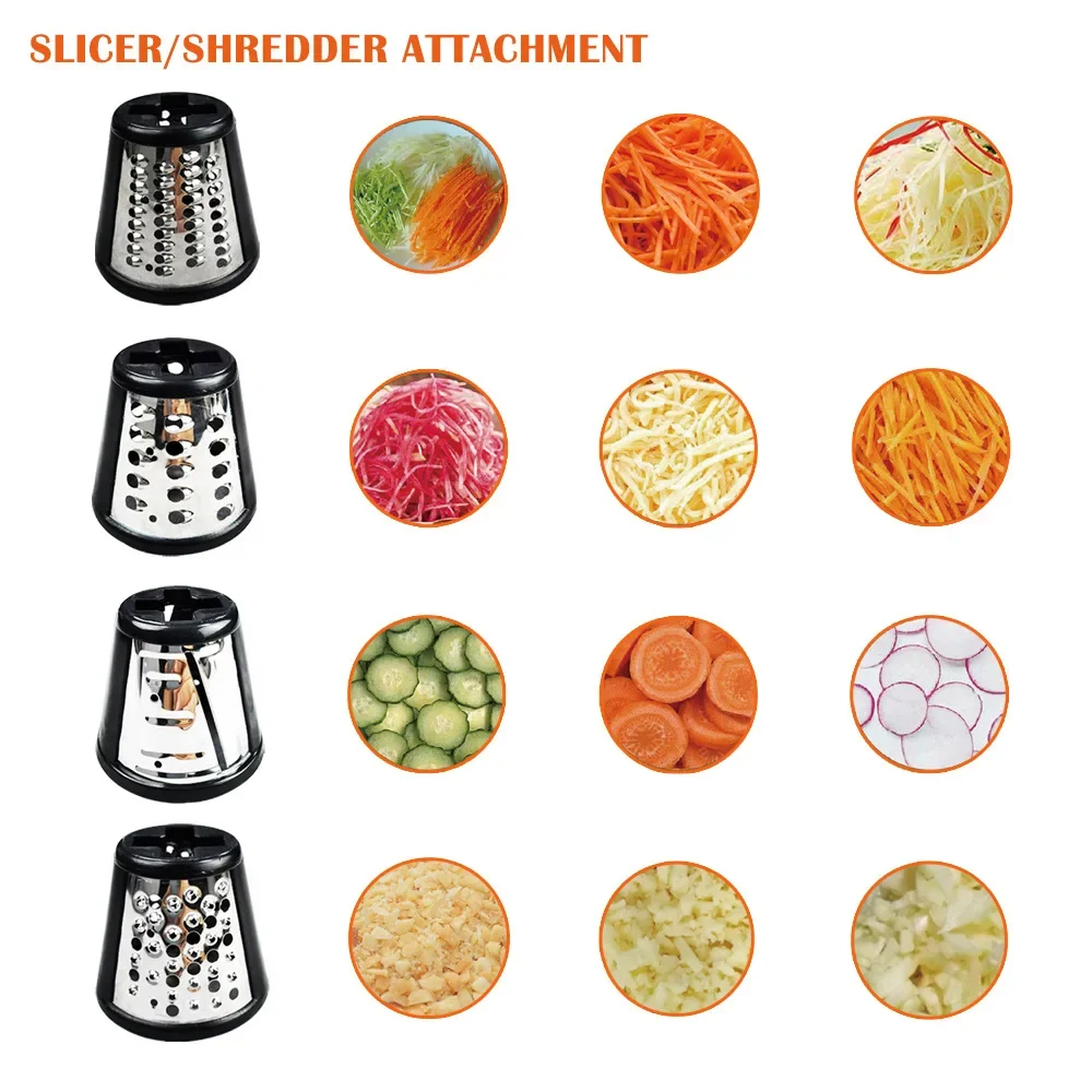 Фото Новые аксессуары для кухонной машины KitchenAid Chef Machine: насадка для нарезки овощей большого диаметра, насадка для приготовления прессованной лапши Chubao Kaishanyi и насадка для измельчения мяса. №4