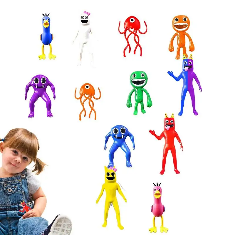 

Funny Banban Garten Figures Boys Girls Toy Dolls Cake Topper Kids Christmas Birthday Gifts Popular Toys 12 Pcs Game Peripherals