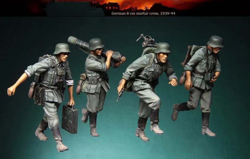 

1/35 scale die-cast resin white model World War II Russian soldiers need to manually color the model free shipping