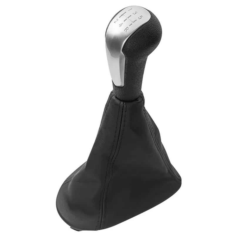 

5 Speed Manual Car Gear Shift Knob Shifter Lever Gaiter Boot Cover For Chevrolet Spark 2011-2016