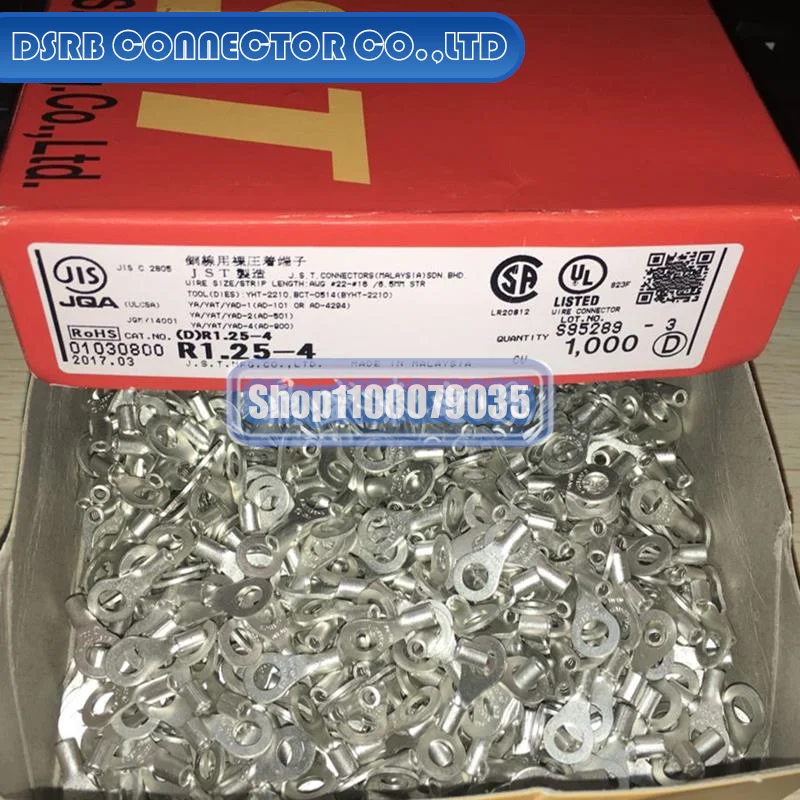 

100 шт./лот R1.25-4 (1,25-4) терминал 100% новый и оригинальный