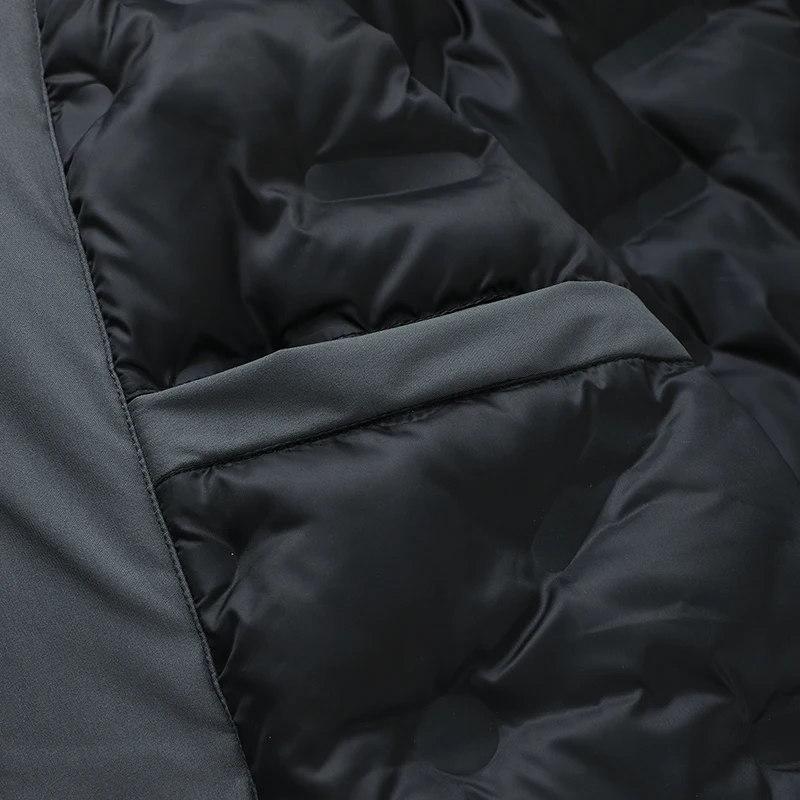 Middle-Aged and Elderly Cotton-Padded Coat Men's Detachable Hood Winter Thickened for the Plus siz...