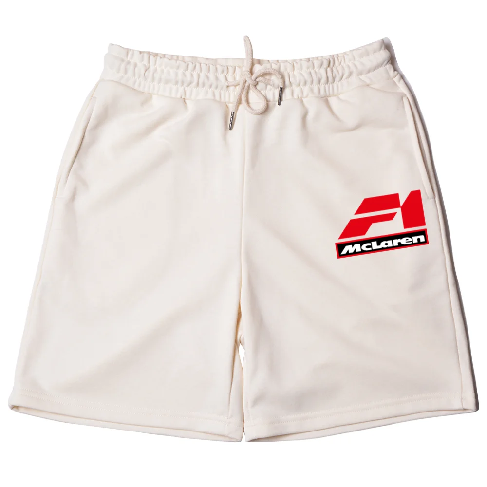 

Мужские шорты 2022, штаны F1 McLaren Team, гоночные фанаты, шорты для бега, спортивного зала, фитнеса, хлопковые толстые высококачественные мужские ш...
