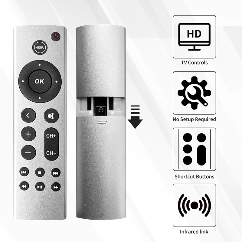 Универсальная замена пульта дистанционного управления для Apple TV 4K Box (2-е 3-е 4-е