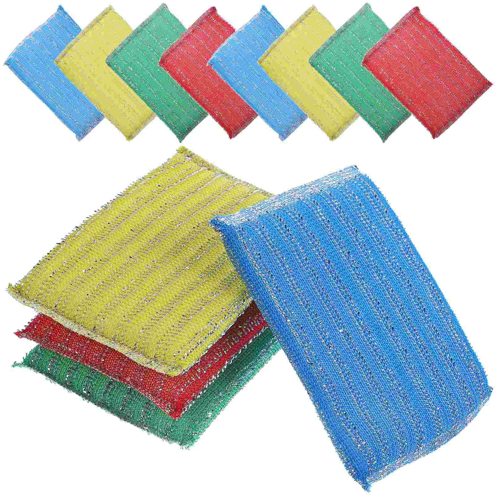 

20pcs Dishwashing Cloth Sponge Kitchen Cleaning Accessory Dish Kitchen Scrub Sponge Kitchen Supplies