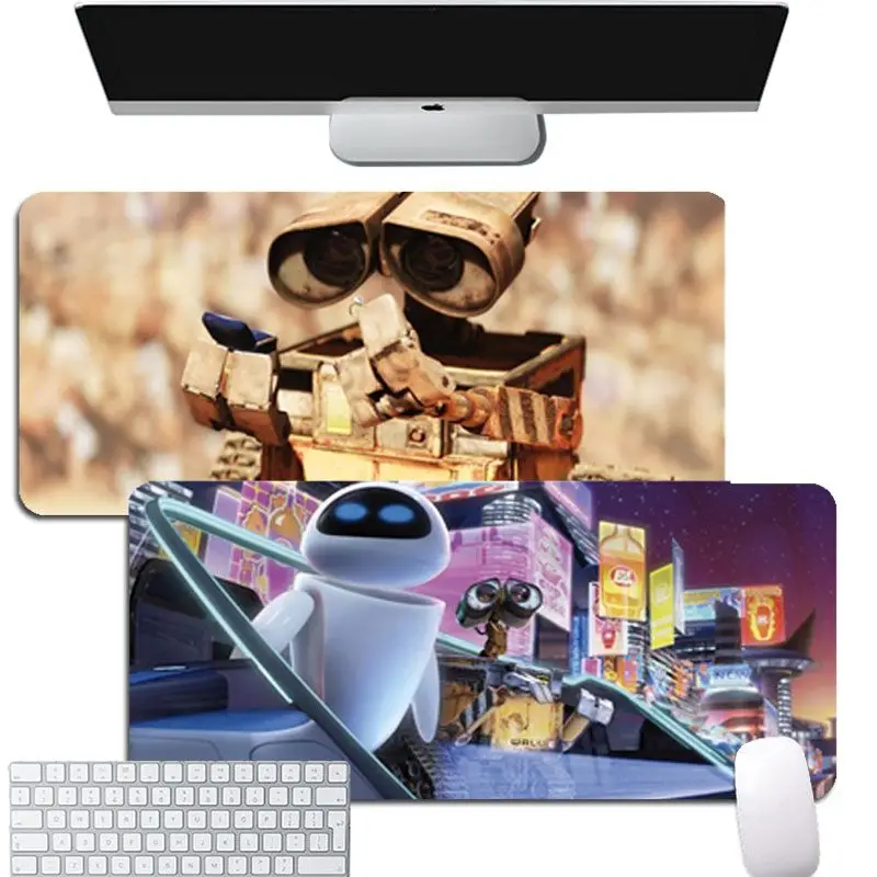 

Игровой коврик для компьютерной клавиатуры Disney Walle, очень большой скоростной игровой коврик для мыши, офисного стола