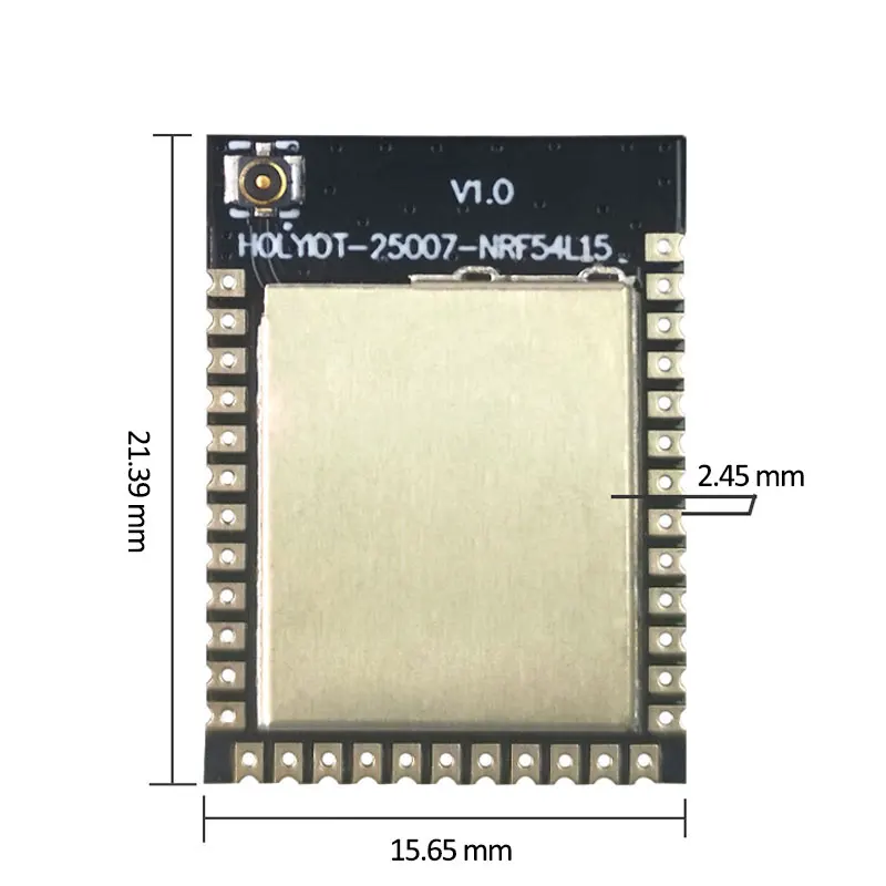 Holyiot nRF54L15 Беспроводной модуль Bluetooth 6.0 Ble IPX Антенна Mesh Arm Cortex-M33 Модуль передатчика процессора Поддержка материала резьбы (art.: 3920cd54f7aa2) - 3920cd54f7aa2