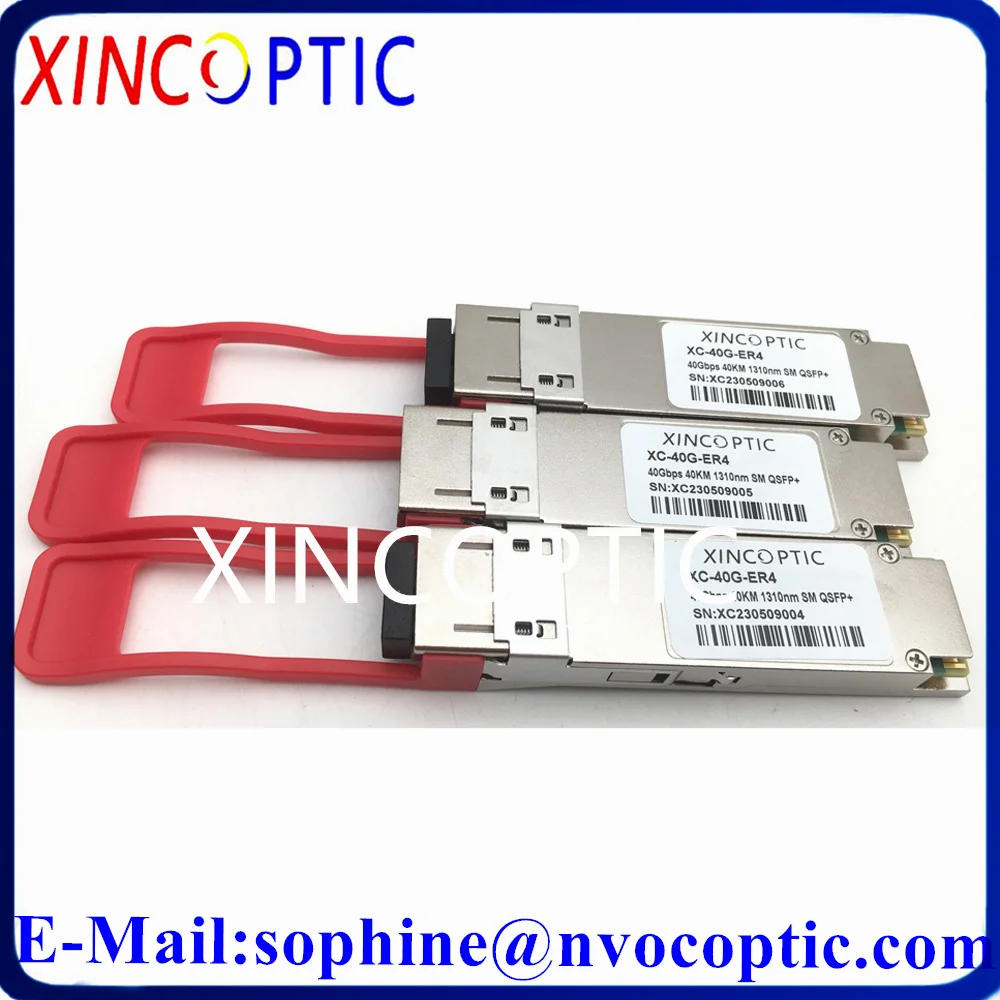40Gb ER4 40KM QSFP Transceiver Module CWDM Duplex LC EML Connector Fiber Optic For Mikrotik Cisco Juniper Mellanox Switch
