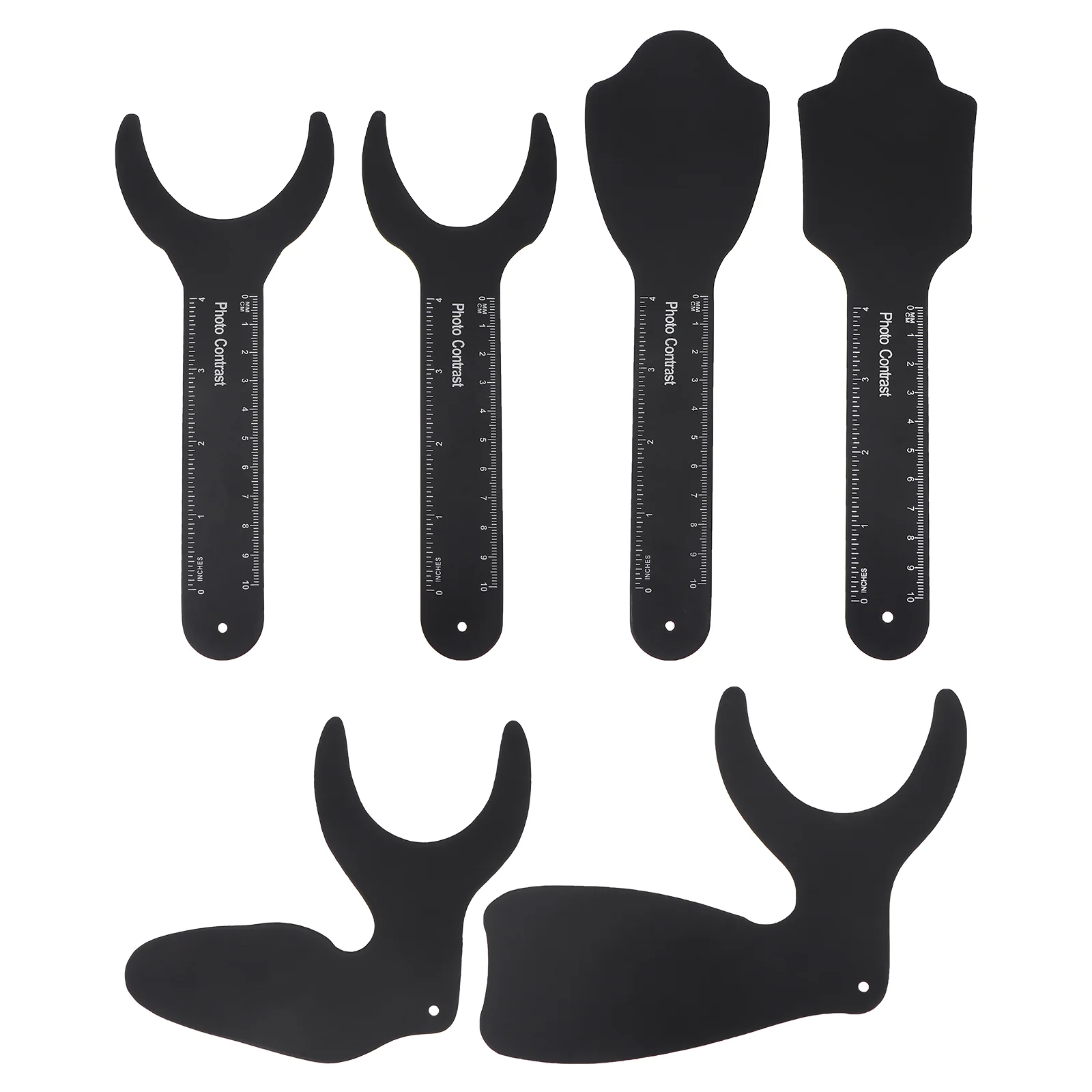 

6PCS/Set Photo Contrast Photographic Black Contraster Autoclavable Supply