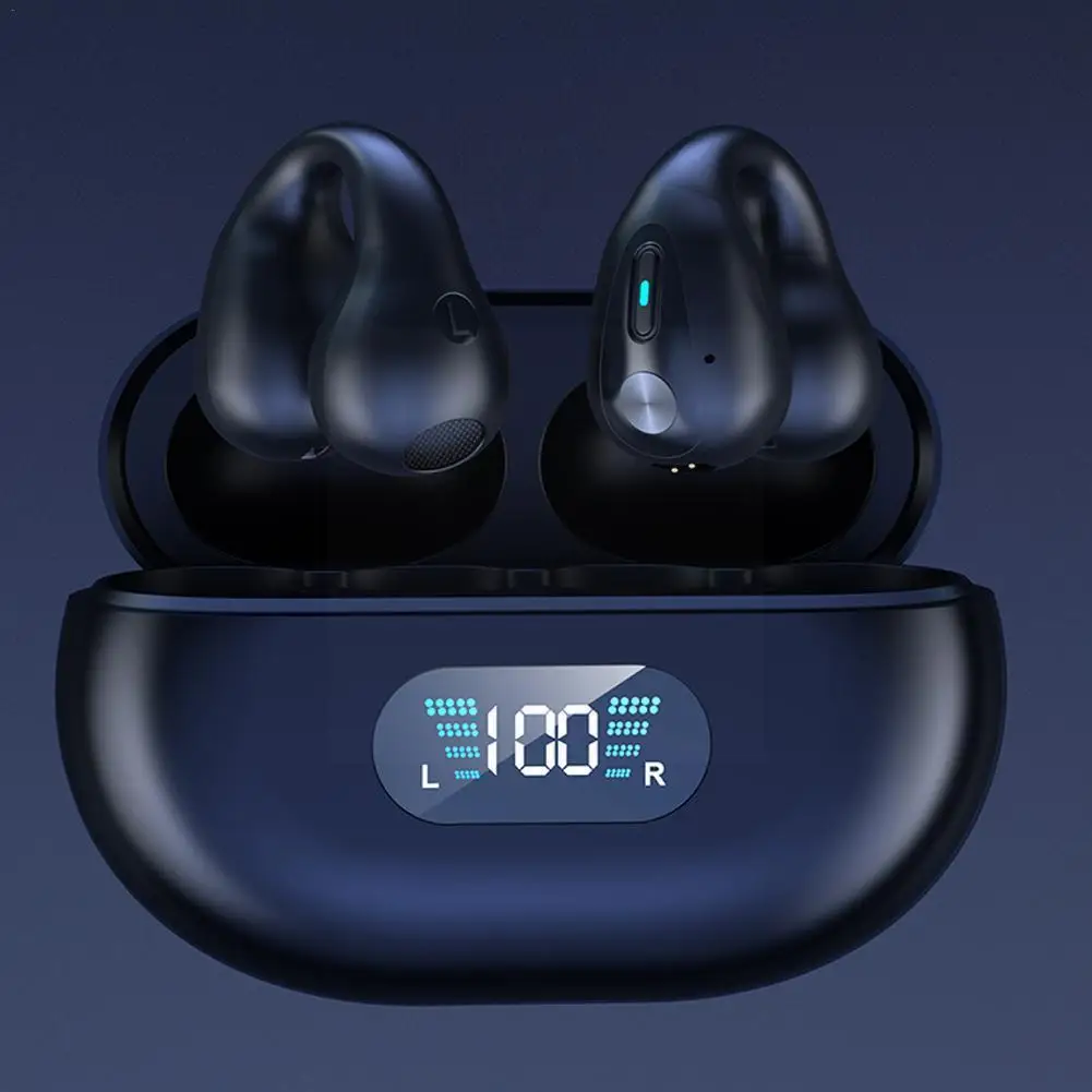 

Беспроводные наушники Bluetooth 5,3, наушники для Ambie Sound, наушники-вкладыши, Hifi стерео, спортивные водонепроницаемые наушники с микрофоном Q9c4