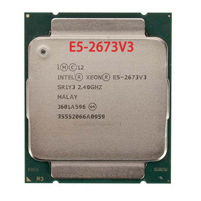 Intel Xeon CPU E5-2673V3 12-CORES PROCESSOR E5-2673V3 2.4GHZ 30MB CPU E5 2673 V3 LGA2011-3 FOB Reference Price:Get Latest Price