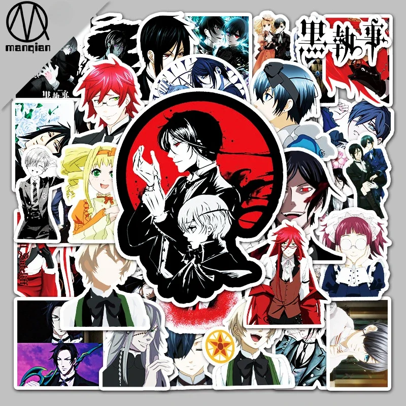 50/30/10 шт. Lizzy Alois Ciel Phantomhive популярные аниме периферийные устройства личности