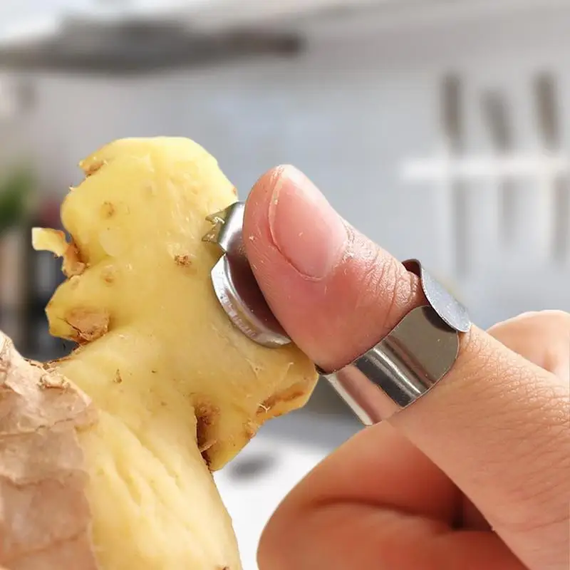 

Finger Garlic Peeler Mini Stainless Steel Stainless Steel Garlic Mincer Portable Kitchen Garlic Peeler Tool For Home Restaurant