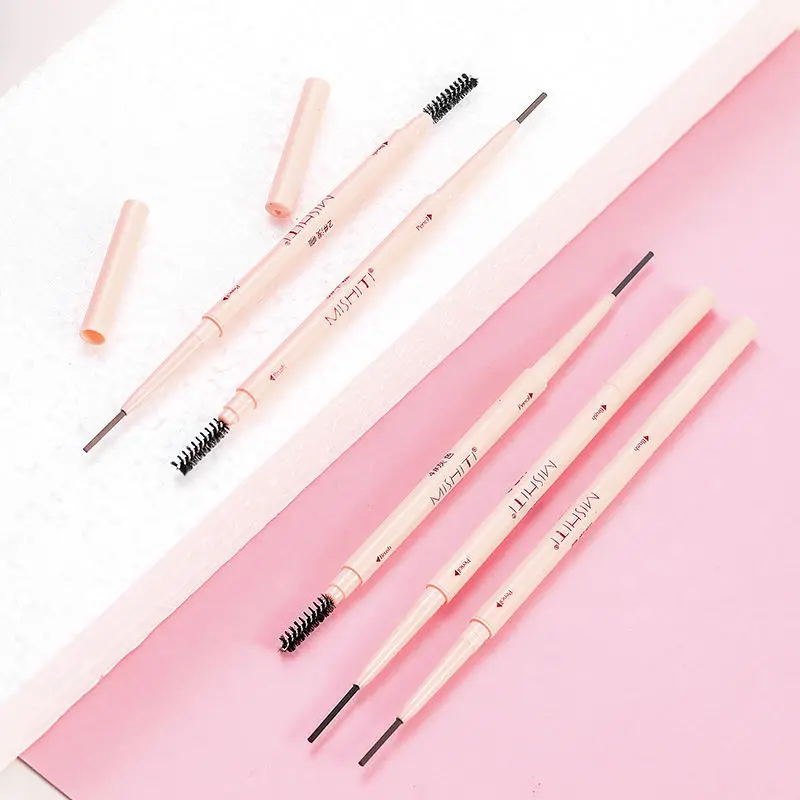 

5 Color Brown Eyebrow Pencil Waterproof Sweat-proof Long Lasting Easy To Wear Natural Eyebrow Pen Makeup Eyebrow Cosmetics