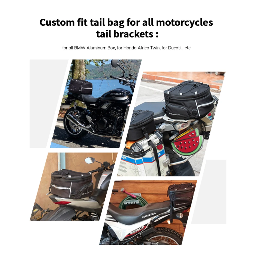 Аксессуары для мотоциклов хвостовые сумки багажника BMW F700GS F800GS F650GS F800GT F800R F800S F800ST