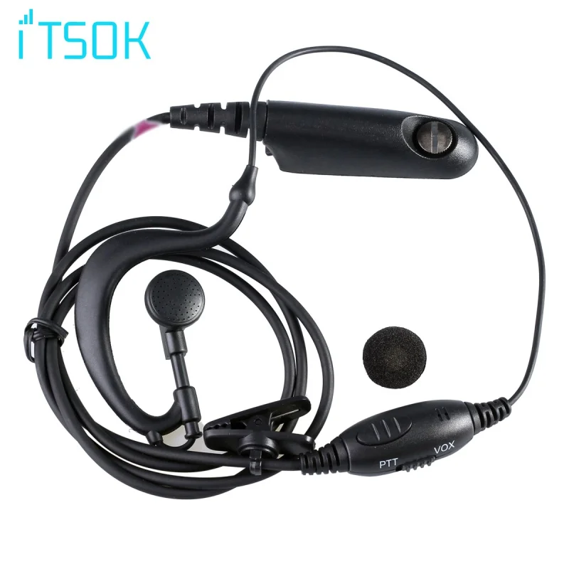 

Mic Microphone GP328 PRO5150 GP338 GP380 GP680 HT750 GP340 VOX PTT Earpiece Earphone Headset For Motorola Walkie Talkie