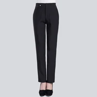 women trousers high waisted suits pant 2022 spring summer fashion office lady elegant casual balck famale stright pants