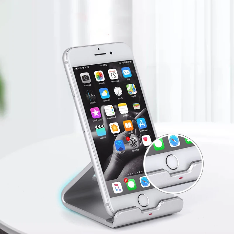 

Universal Phone Holder Tablet Stand Desktop Aluminum Mobile Phone Stand Support For iPad iPhone 12 Pro Max Tablet Holder Mount