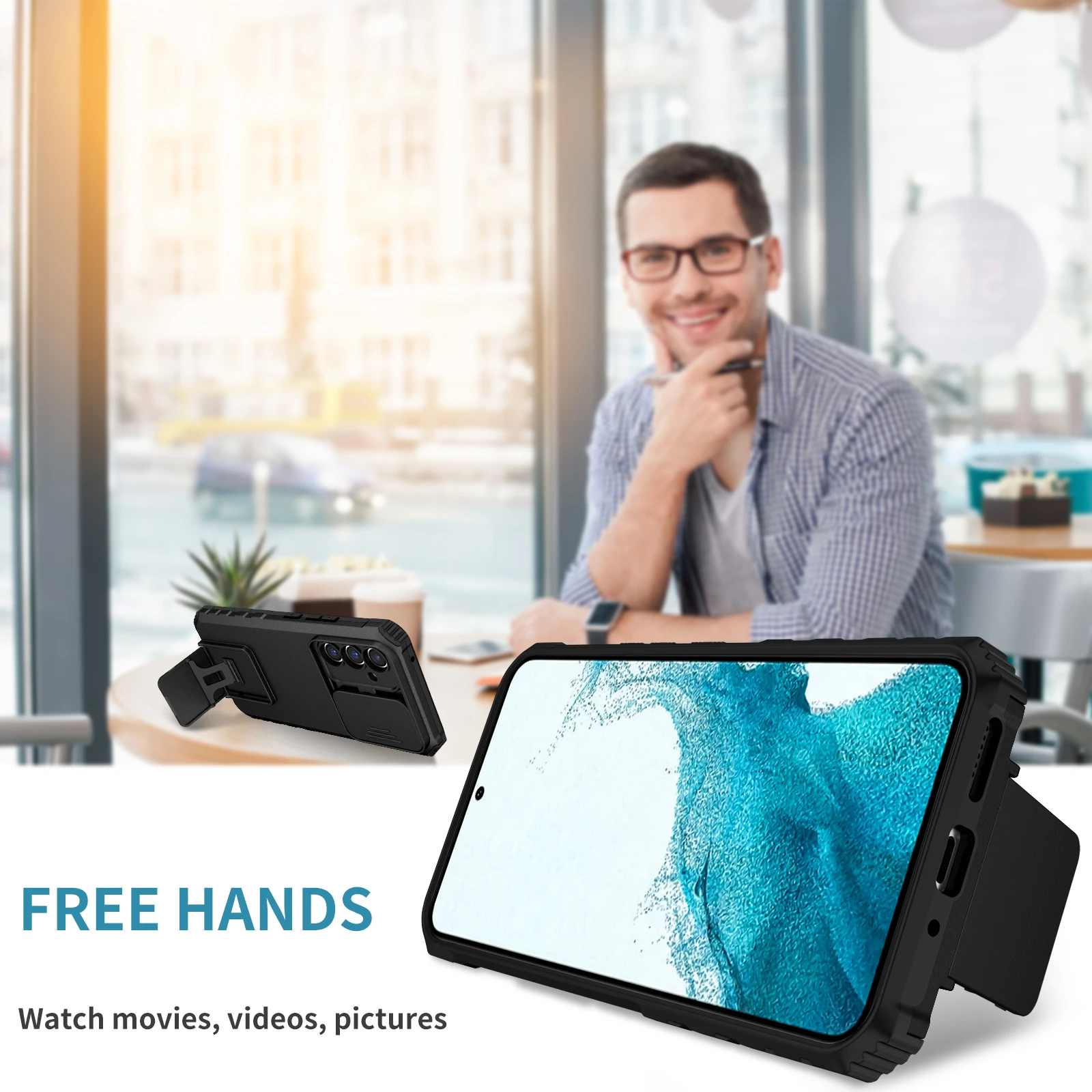 Чехол для Samsung Galaxy S24 Ultra S23 Plus S22 S21 FE A54 A14 A53 A15 A34 A05S