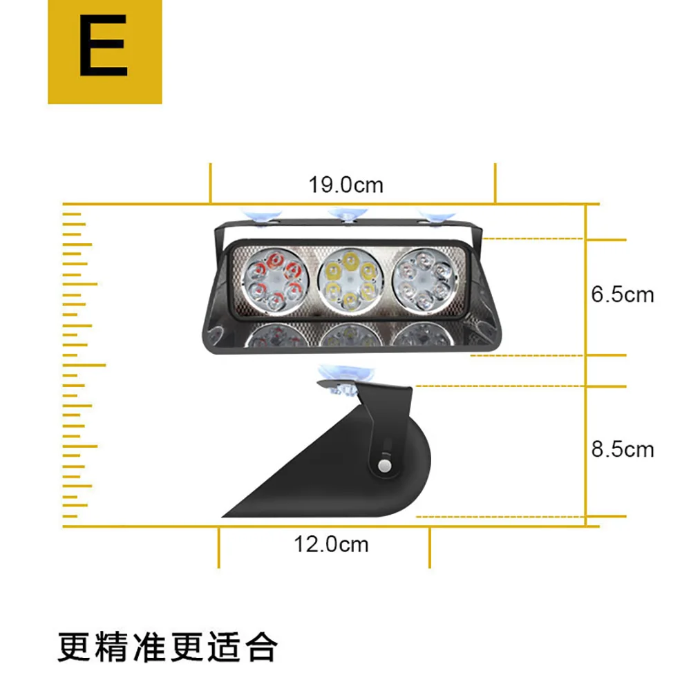 Аварийный светодиодный стробоскоп ANMINGPU полицесветильник огни красные синие