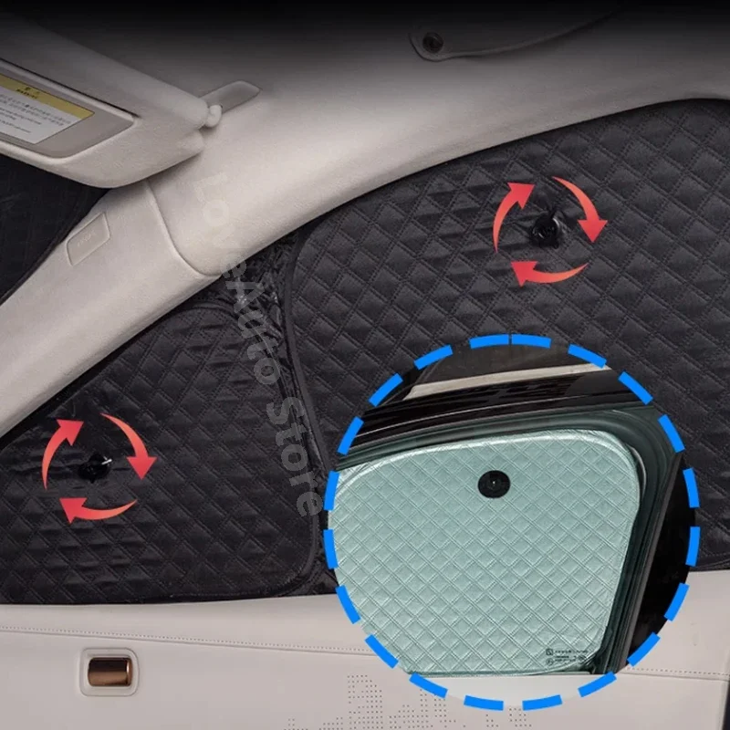 Солнцезащитный козырек на лобовое стекло для ZEEKR X 2023 2024