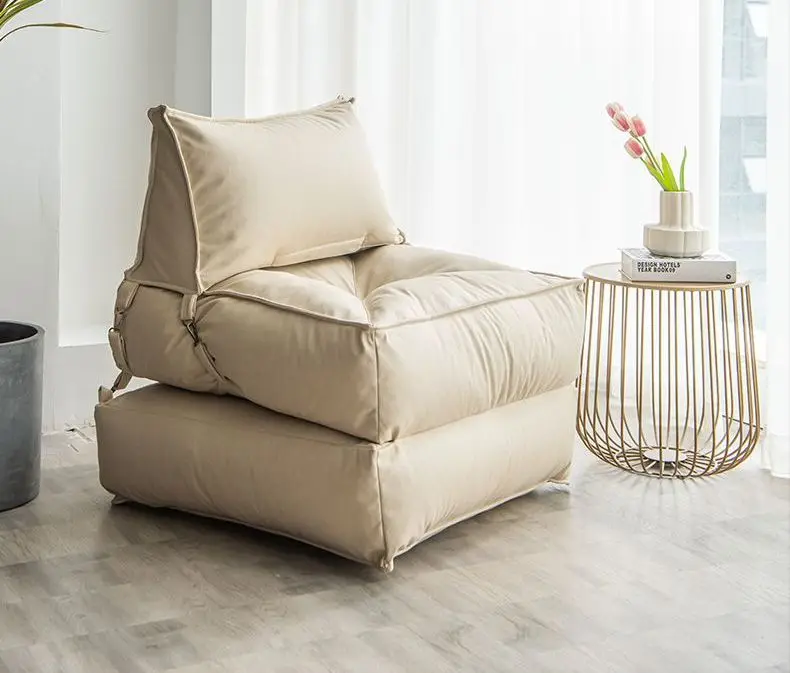 Одиночное складное кресло для отдыха ленивый диван татами балкон спальня