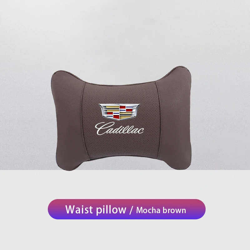 

1 шт. для Cadillac Escalade GT4 XT4 ATS XT5 CTS SRX XTS ELR BLS STS подголовник автомобильного сиденья авто логотип подушка для шеи