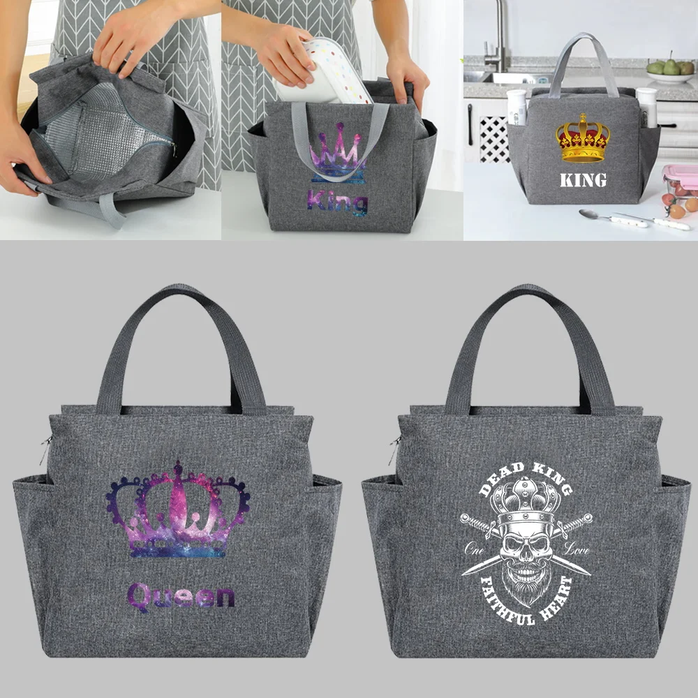 Портативные Оксфордские сумки для ланча