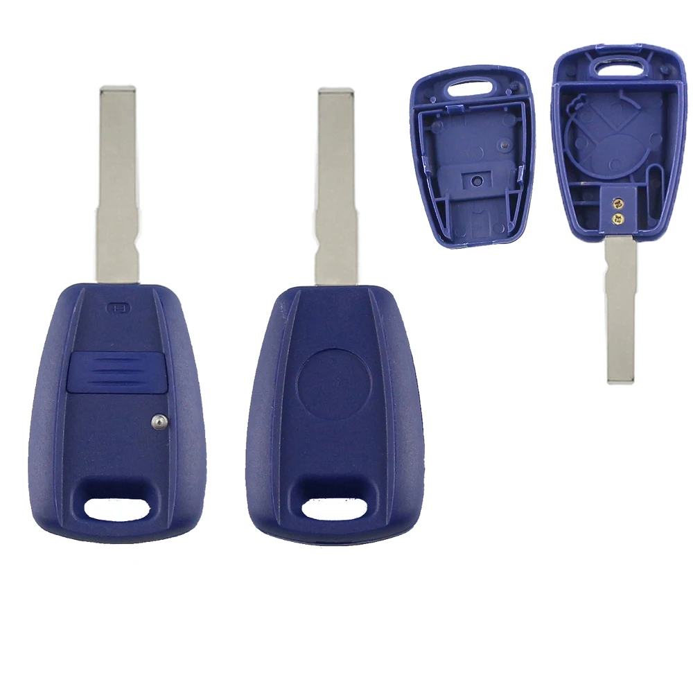 1-кнопочный удаленный автомобильный ключ для Fiat Punto Bravo Doblo Palio Albea Seicento Stilo SIP22 GT15R Uncut Blade без замены логотипа