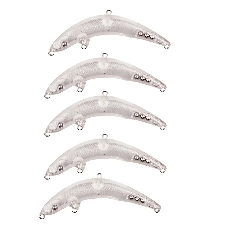

Unpainted Lures Floating Lure Blank Body 6g 87mm Japan Lure Minnow Unpainted Hard Lures Bodies Topwater Twitch Hard Bait 5pcs