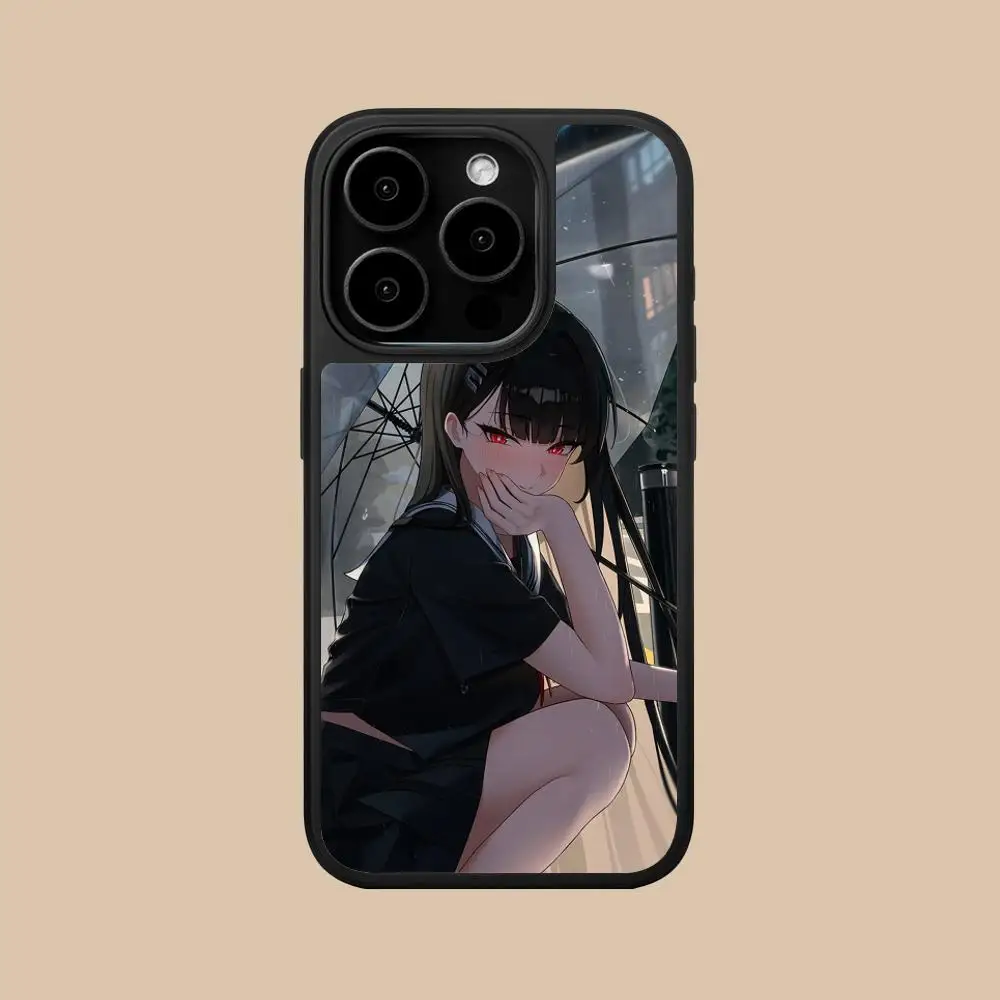 Чехол Blue Archive Tsukatsuki Rio для iPhone 17 16 15 14 13 12 11 Air Pro Max Plus с матовой поверхностью (art.: 3920da92ae620) - 3920da92ae620