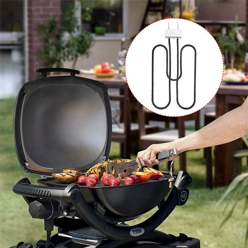 Запчасти для электрического гриля Weber 6663165620, нагревательные элементы 2200 Вт для электрического гриля Weber Q140Q1400, штепсельная вилка европейского стандарта (art.: 3920c97e1d318) - 3920c97e1d318