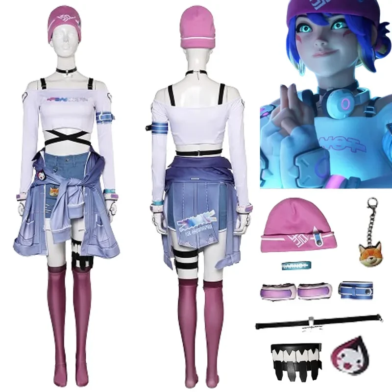 Kiriko пиджак шляпа косплей костюм игра OW ролевые игры фантазия Взрослые женщины