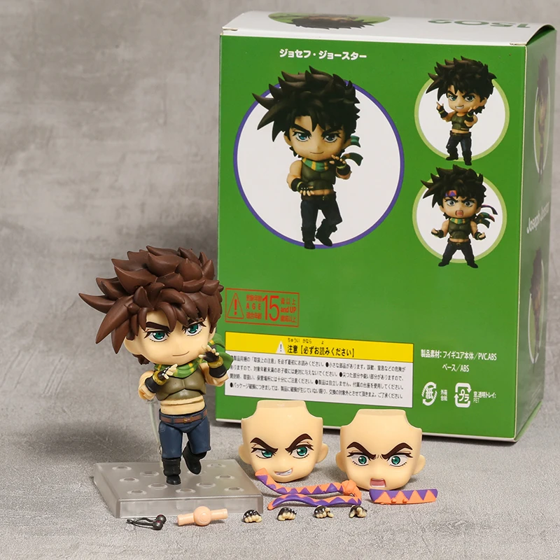 

Jojo's Bizarre Adventure Battle Tendency Joseph Joestar 1502 Action Figure Joint Movable Model Brinquedos Toy