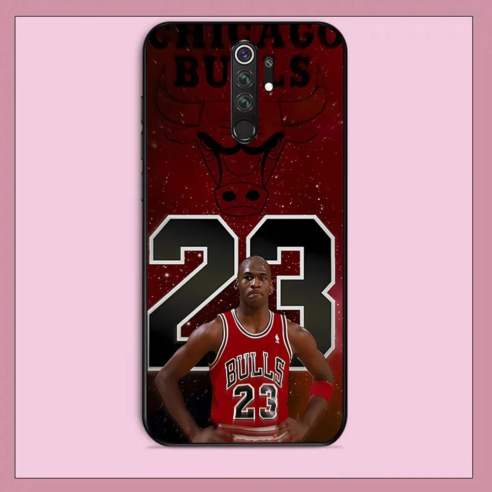 Чехол для телефона Basketball M-Michaell-J-Jordan Redmi Note 4 X 5 A 6 7 8 T 9 9S 10 11 11S 11Epro Poco M3 Pro
