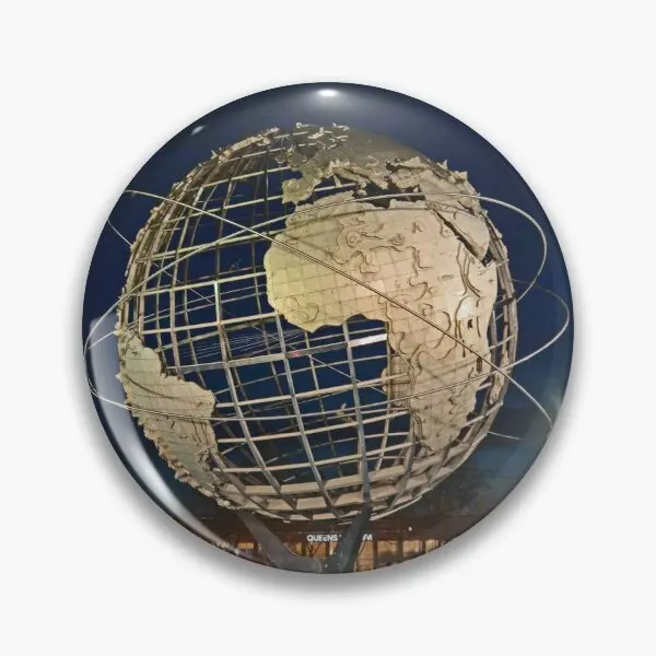 

Moonrise And Unisphere Customizable Soft Button Pin Gift Lover Clothes Badge Funny Women Creative Decor Cute Metal Hat Jewelry