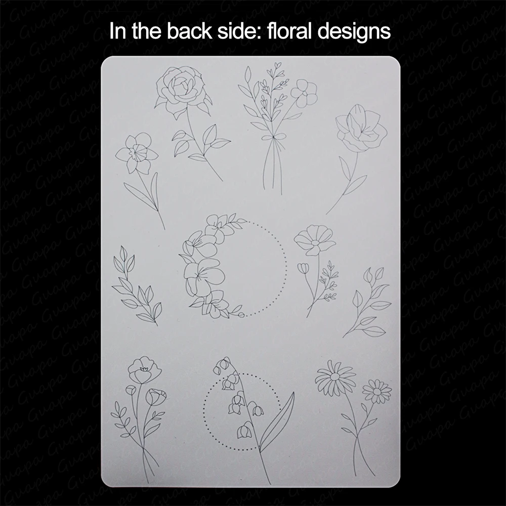 1 шт. роскошный лист для практики татуировки с тонкими линиями из синтетической