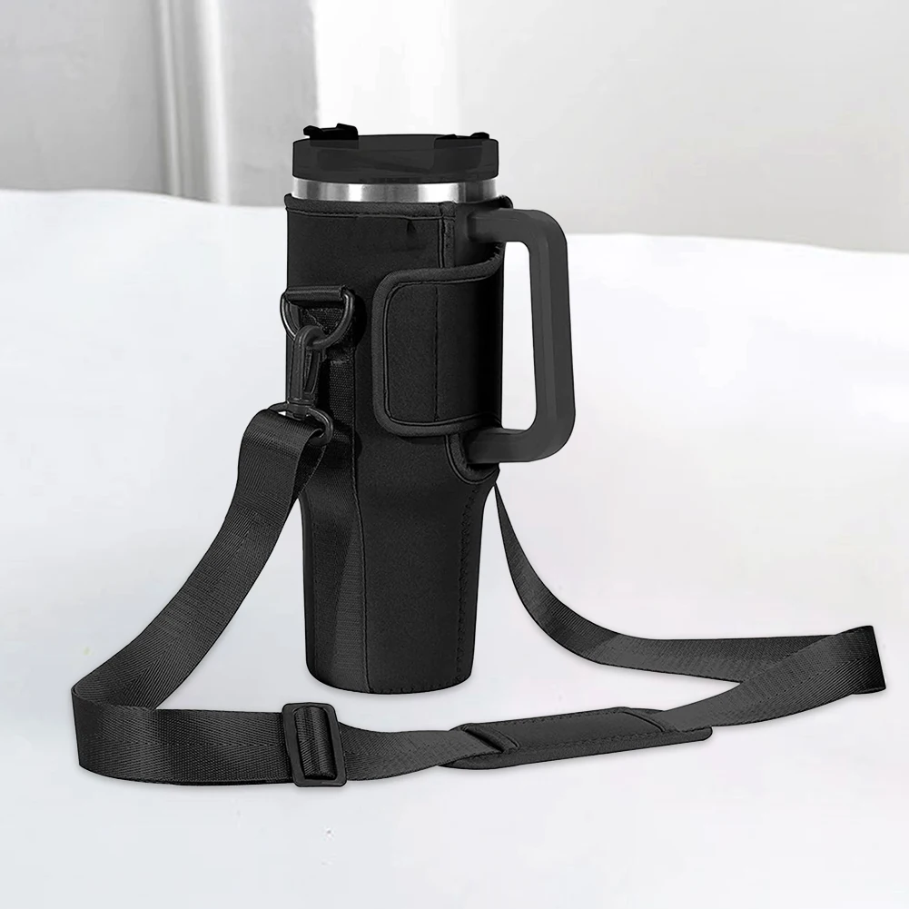 Неопреновая сумка для бутылки объемом 40 унций чехол чашки с регулируемым