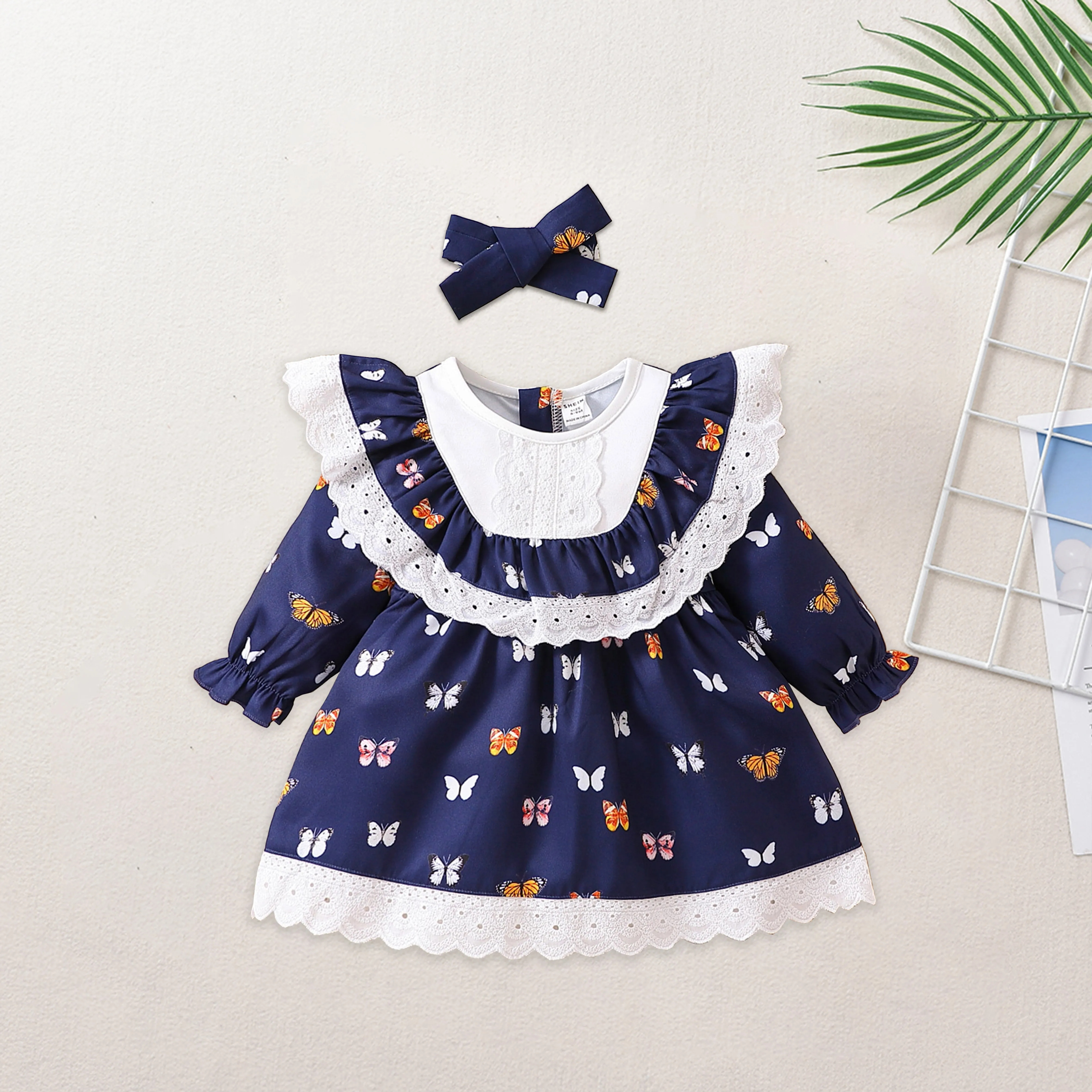 Весенне-летнее милое повседневное мультяшное платье для девочек в возрасте от 2