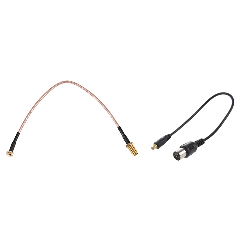 

2 Pcs Female RG316 Low Loss Pigtail Adapter Cable 21Cm/8.3In MCX Male To SMA & RF Coaxial To MCX