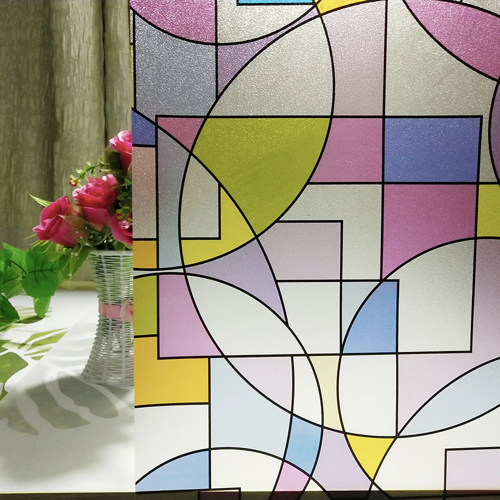 

60*100 см пятнистая виниловая теплопередающая оконная пленка, статические самоклеящиеся защитные наклейки для конфиденциальности для мебели...